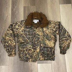COLUMBIA Mossy Oak Shadow Grass Jacket Size Small